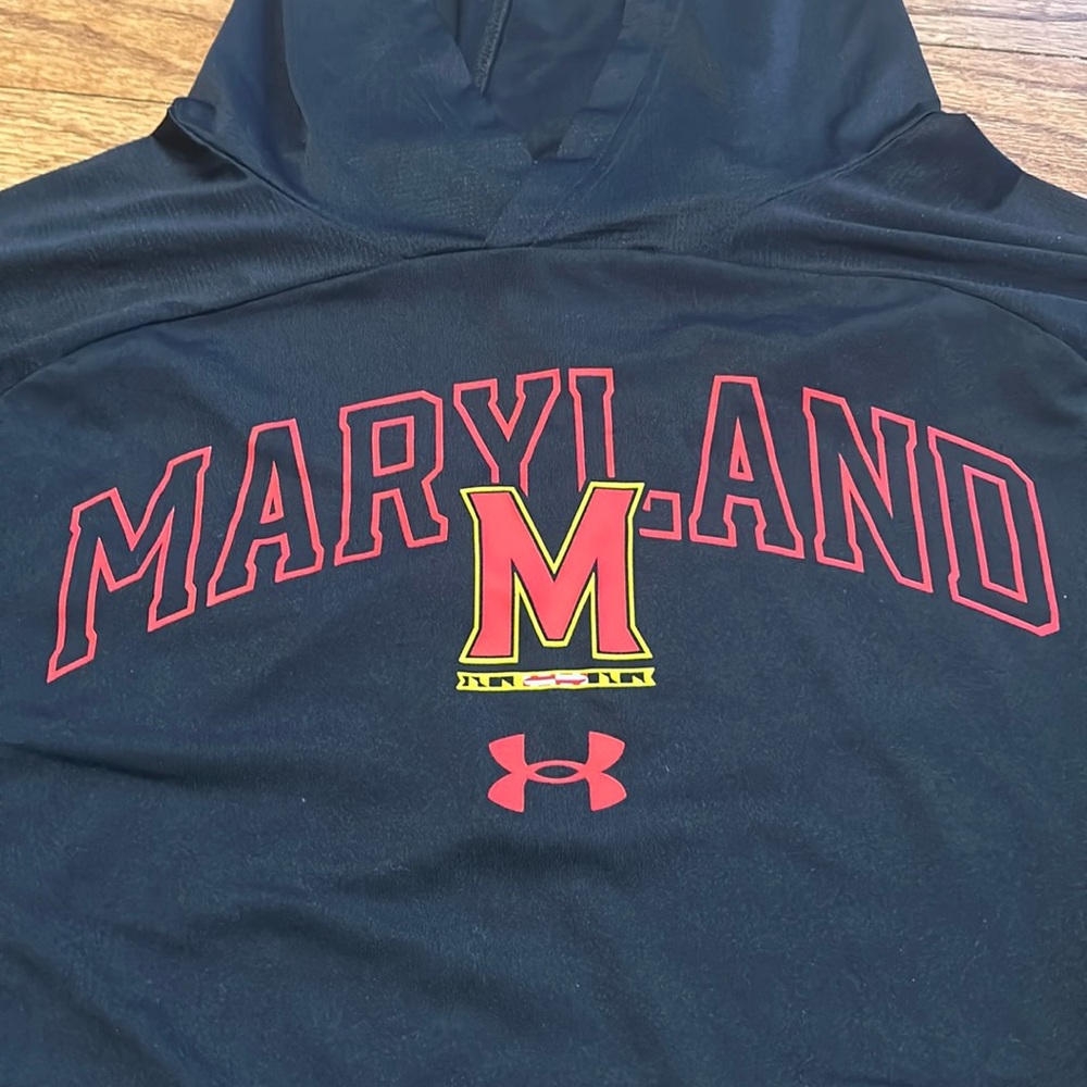 University of Maryland Under Armour long-sleeve with hood